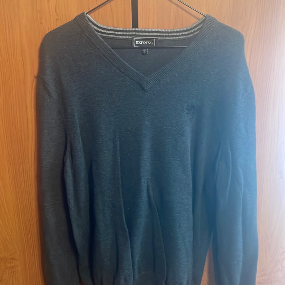 Express Sweater Charcoal Gray Size S